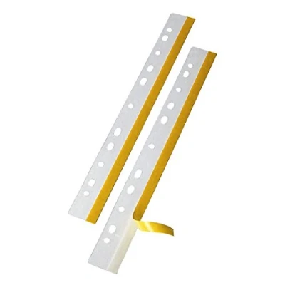 Obrázek VELOFLEX 2001200 HEFTFIX Heftstreifen, Abheftstreifen, DIN A4, 292 mm, selbstklebend, glasklar, 500 Stück