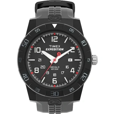 Obrázek Timex Expedition T45181 pánské quartzové hodinky 39 mm s nylonovým páskem, černá, T49831