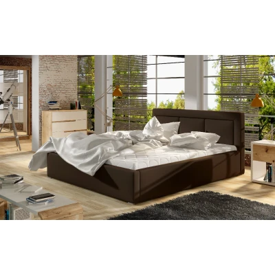 Obrázek Postel Belluno 200x200 dřevěný rám Materiál / Dekor: Ekokůže Soft 66