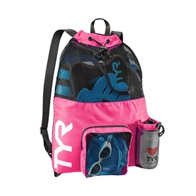 Obrázek TYR Unisex Big Mesh Mummy batoh, růžová, jednotná velikost