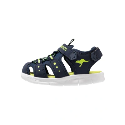 Obrázek Kangaroos Kmini Sandály pro děti, Velikost: 25, Dark navy/lime boty