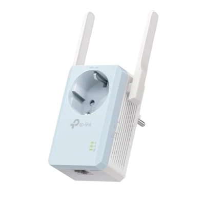 Obrázek TP Link Repeater RE365 WLAN zesilovač AC1200, integrovaná zásuvka, 867 MBit/s 5 GHz + 300 2,4 GHz, ovládání aplikací, ukazatel síly signálu, kompatibilní se všemi zařízeními WLAN, režim AP, V3