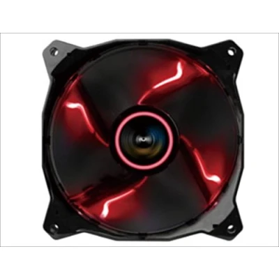 Obrázek Lepa LPBOL12R R Quiet PWM ventilátor, PC skříň, 120 mm, LED, červený