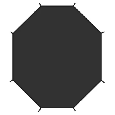 Obrázek Fjällräven View 2 Footprint Black Tent accessory