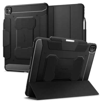 Obrázek Spigen Rugged Armor Pro pouzdro kompatibilní s pouzdrem iPad 13 palců 7. Generace M4 (2024) černé