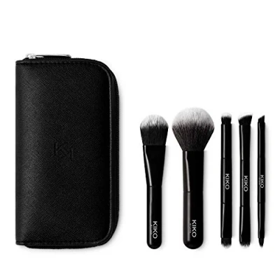 Obrázek KIKO Milano Travel Brush Set Reise Pochette Mit 5 Professionellen Pinseln