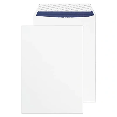 Obrázek Blake Premium Pure RP83893 Versandtasche Haftklebung Super Weiß Velin C5 229 x 162mm 120g/m² 500 Stück