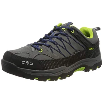 Obrázek CMP Chlapecká Kids Rigel Low Shoes Wp trekingová &amp; vycházková obuv, Graphite Marine