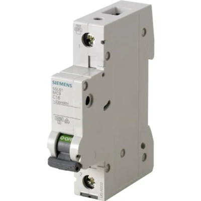 Obrázek SIEMENS Ingenuity for life Leitungsschutzschalter 6kA 1 polig Typ B 32A
