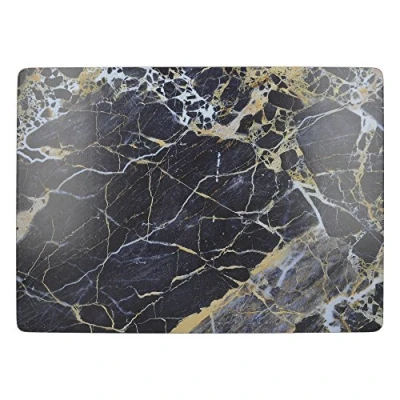 Obrázek Creative Tops &quot;Navy Marble&quot; velké prémiové prostírání se spodní korkovou stranou, 40 x 29 cm námořnická modrá (4dílná sada)
