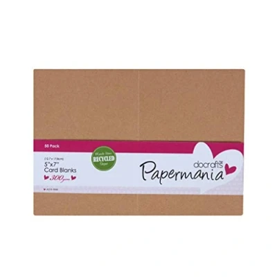 Obrázek Papermania 50 balíčků přání Recycelt 5 x 7&quot;