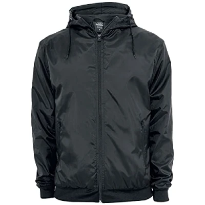 Obrázek Urban Classics Heeren Windbreaker Větrovka, Muži, Velikost: 4XL, Black