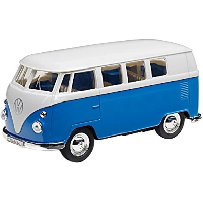 Obrázek Volkswagen 211087511A autíčko na hraní T1 s funkcí zpětného tahu, modrá/bílá