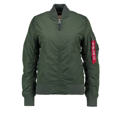 Obrázek Alpha Industries MA1 TT WMN Bomber bunda, Ženy, Velikost: Medium, Sage green