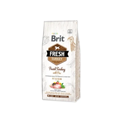 Obrázek BRIT Fresh Turkey with Pea Light Fit &amp; Slim 12kg