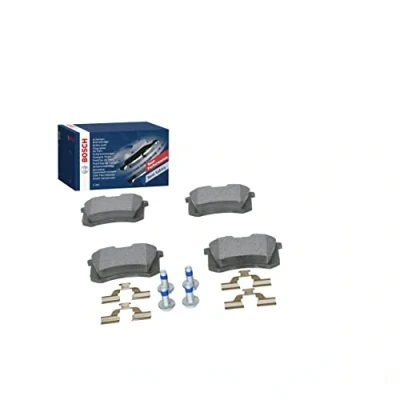 Obrázek Bosch Automotive BP617 brzdové destičky zadní náprava certifikace ECE R90 čtyři v sadě, 0 986 494 596, black