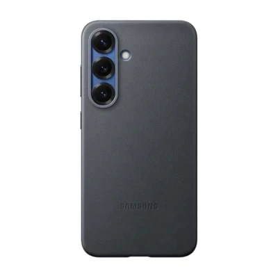 Obrázek Samsung Kindsuit Pu Kožené Back Cover Černý Galaxy S25