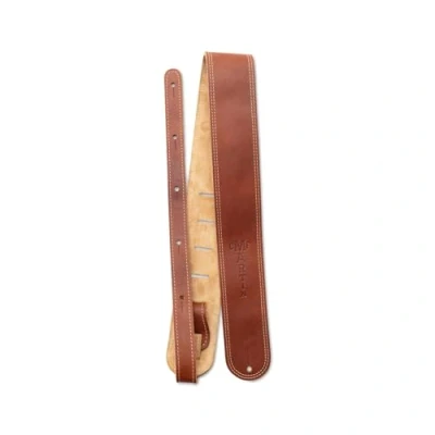 Obrázek Martin 18 A0012 popruh na kytaru z rukavice Kůže 2,5 palce/6,35 cm hnědá
