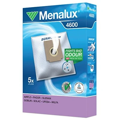 Obrázek Menalux 4600/Pevné Aflow/5 Prachový sáček/pro Clatronic, Bomann, KALORIK