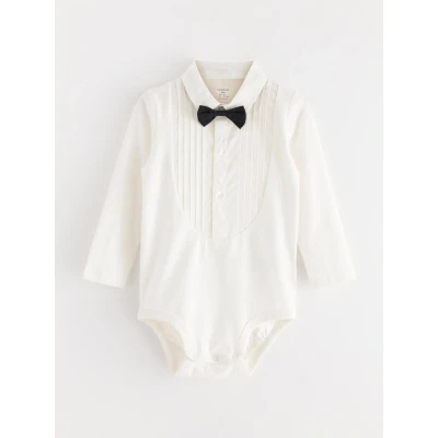 Obrázek Lindex Tuxedo Košile pro děti, Velikost: 74, Light dusty white
