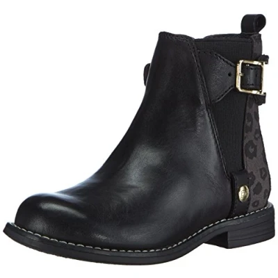 Obrázek Tommy Hilfiger Aubrey 2 C dívčí Chelsea Boots černá 34 EU
