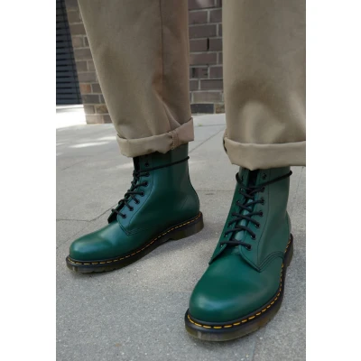 Obrázek Dr. Martens 1460 BOOT Šněrovací kotníkové boty, Velikost: 40, Green smooth boty