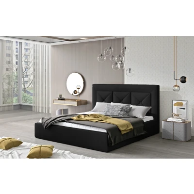 Obrázek Postel Cloe 200x200 dřevěný rám Materiál / Dekor: Mat Velvet 99