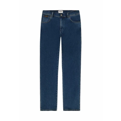 Obrázek Wrangler Pánské Texas Contrast Jeans, Modrá (Darkstone 009)