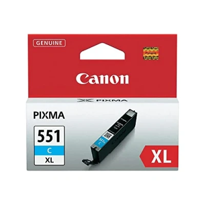Obrázek Canon Originální inkoustová kazeta CLI 551, Azurová xl