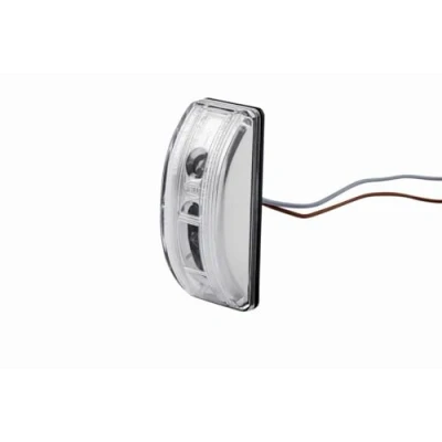 Obrázek HELLA Dodatečné blikající světlo LED 12 V nástavba/lepené Barva skla: čirá kabel: 800 mm Konektor: otevřené konce kabelu boční montáž množství: 1 2BM 008 771 001