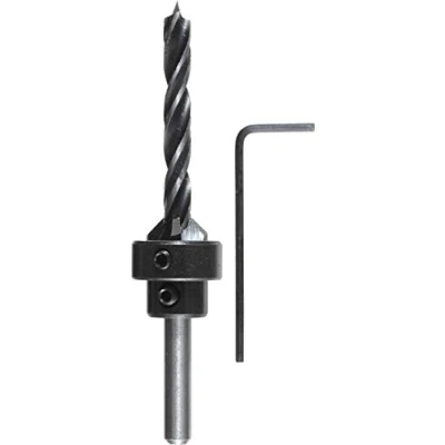 Obrázek kwb Dřevo sada nástrčných záhlubníků depth stop/vrtáků 4SB, spirálový vrták do dřeva, 4 mm, rozpěrka