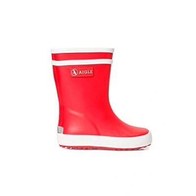 Obrázek Aigle Baby Flac, unisex gumové holínky, Červená tvářenka New