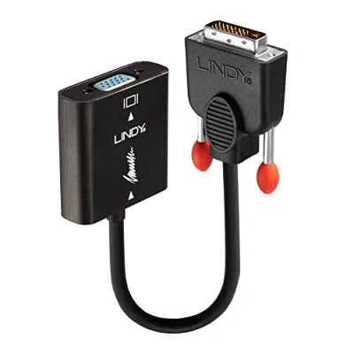 Obrázek Lindy 38189 DVI D na VGA adaptér černý