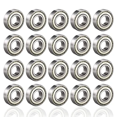 Obrázek balení 20 kuličkových ložisek 608 ZZ, 608zz kov Double Shielded miniaturní drážková kuličková ložiska (8 mm x 22 7 mm) (20 ZZ)