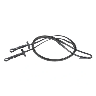Obrázek Harry&#039;s Horse reins, soft rubber, black