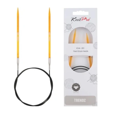 Obrázek Knitpro KP51141 kruhové pletací jehlice, Dřevo, vícebarevné, kov, vícebarevná, 120 cm x 4 mm