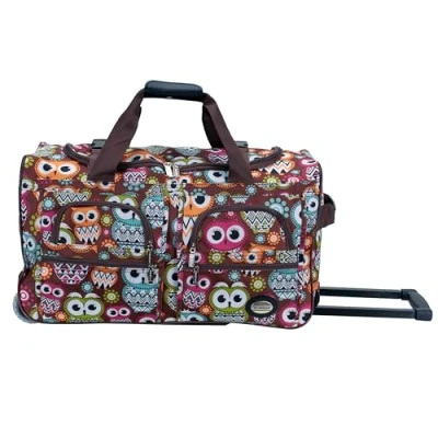 Obrázek Rockland Reisetasche mit Rollen, Eule, Einheitsgröße, Rollen