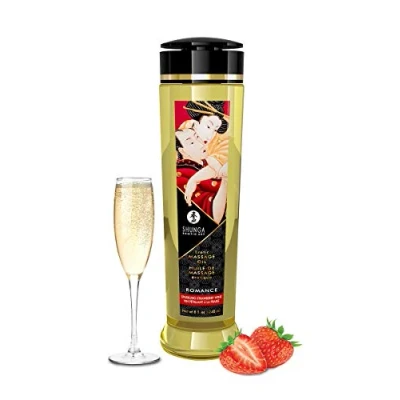 Obrázek Shunga Oil 94501 Romance Strawberry, 240 ml