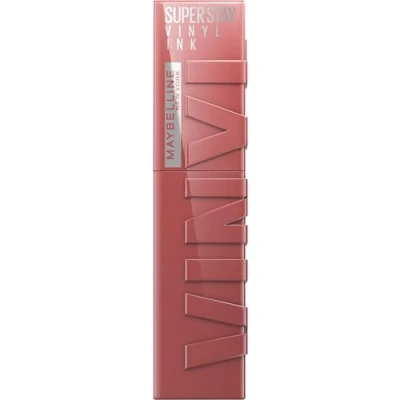 Obrázek Maybelline New York tekutá rtěnka, rtěnka s 16hodinovým držením a lesklým finišem, Super Stay Vinyl Ink, č. 35 Cheeky, 4,2 ml