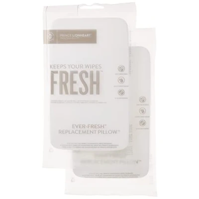 Obrázek Prince Lionheart Ever Fresh® Replacement Pillow náhradní polštáře 2 kusy kompatibilní s Warmies &amp; Evo Wipes Udrží ubrousky čerstvé a vlhké
