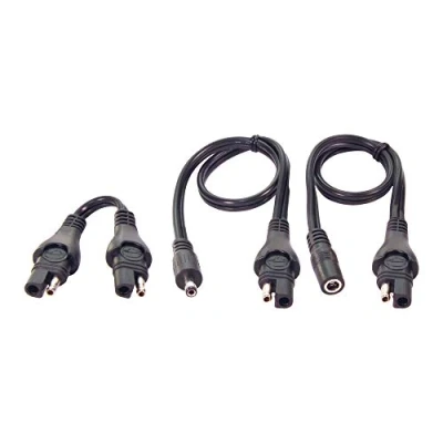 Obrázek TecMate OptiMATE CABLE O 67, sada adaptérů, 3dílná, SAE na DC 2,5 mm