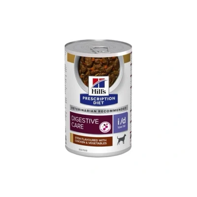 Obrázek HILLS Prescription Diet Konzerva Canine I/D Stew Low Fat s AB+ Chicken &amp; Vegetable 354g