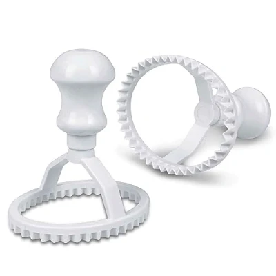Obrázek Domácí Oválný ravioli Cutter, Bílá, 9 cm