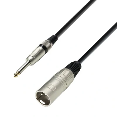 Obrázek Adam Hall Cables 3 STAR MMP 0600 kabel k mikrofonu XLR Female na jack TS 6 m