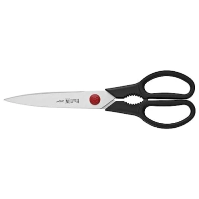 Obrázek ZWILLING Víceúčelové nůžky Twin L, univerzální nůžky, délka: 23 cm, speciální nerezová ocel/plast, černé [Made in Germany]
