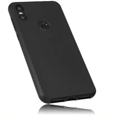 Obrázek mumbi pouzdro kompatibilní s Motorola One Handy Case na mobil, černé