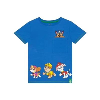 Obrázek PAW PATROL Tričko Dětské oblečení chlapci Chlapecké oblečení, modrá