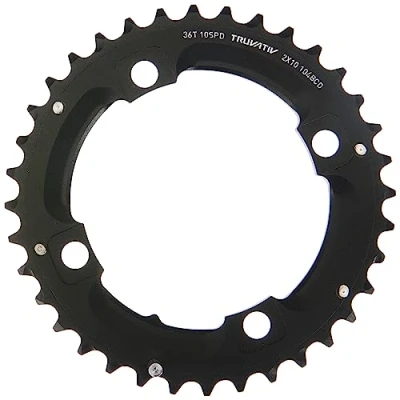 Obrázek Sram MTB Unisex ochrana převodníku pro dospělé S1, černý, 104 mm
