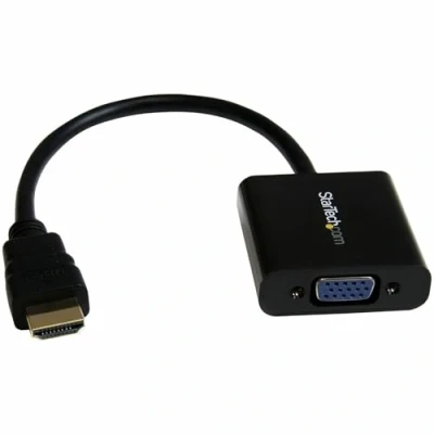 Obrázek StarTech.com 1080p 60Hz HDMI na VGA vysokorychlostní displej adaptér aktivní (konektor zdířku) Video konvertor pro laptop/PC/monitor (HD2VGAE2)