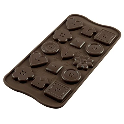 Obrázek Silikomart 22.129.77.0065 SCG29 CHOCO BOTTON SILICONE MOULD